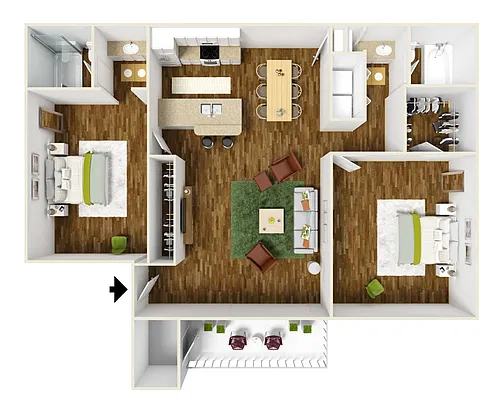 Floor plan St Andrews