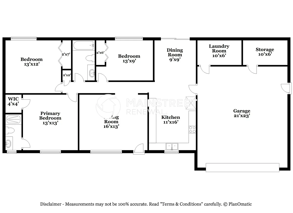 Floor Plan - 8450 Trambley Dr N