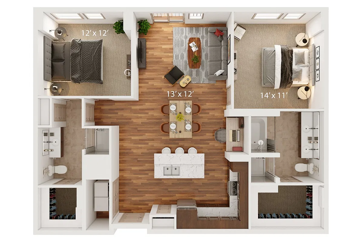 Floor plan N