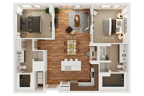 Floor plan N