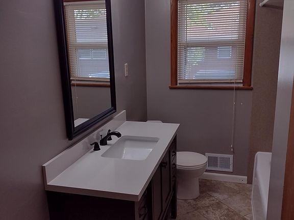 Bathroom on main level.