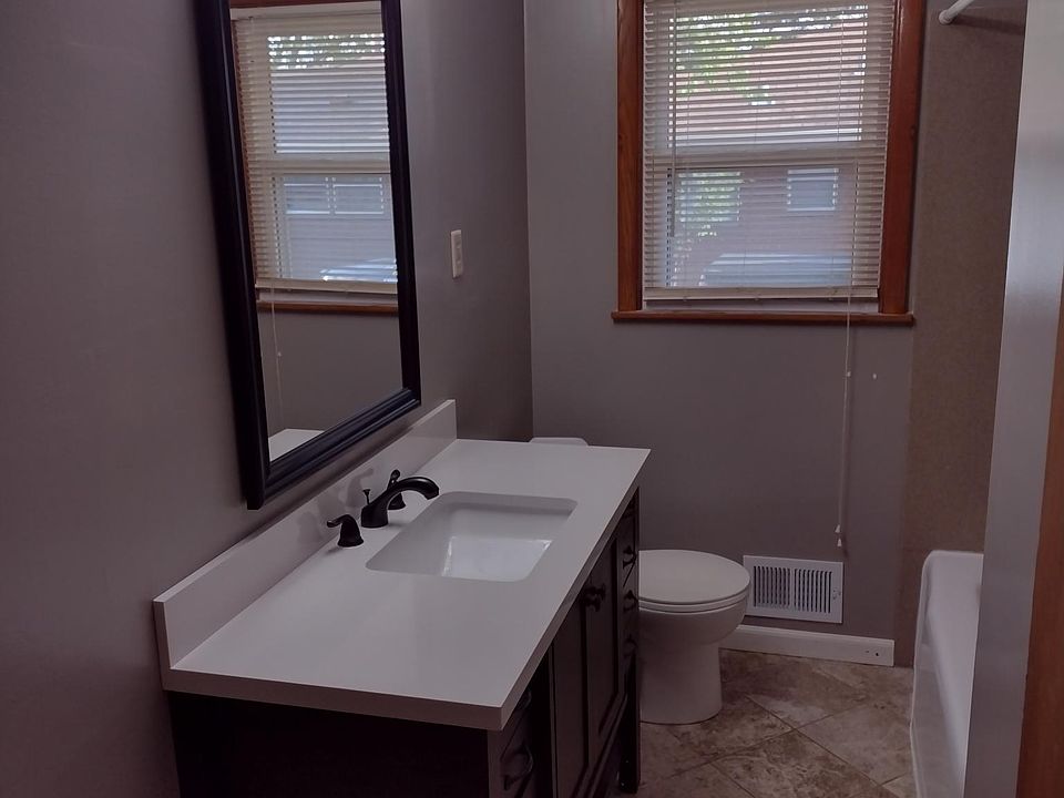 Bathroom on main level.