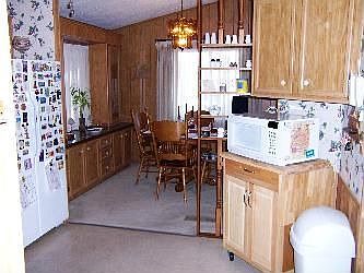 Kitchen view 3 w/ Dining Room