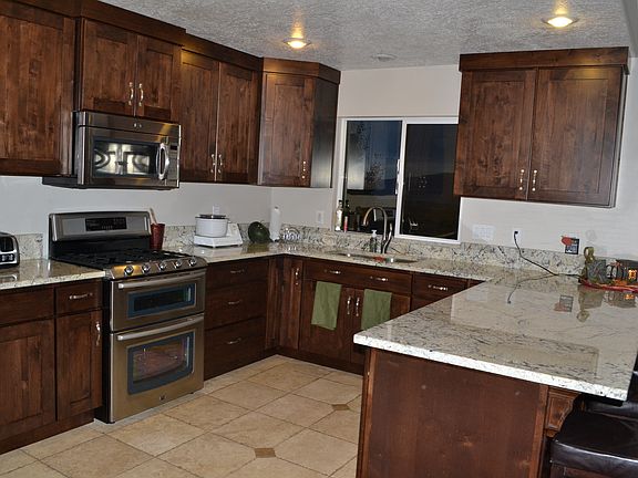 stainless, granite, dbl oven