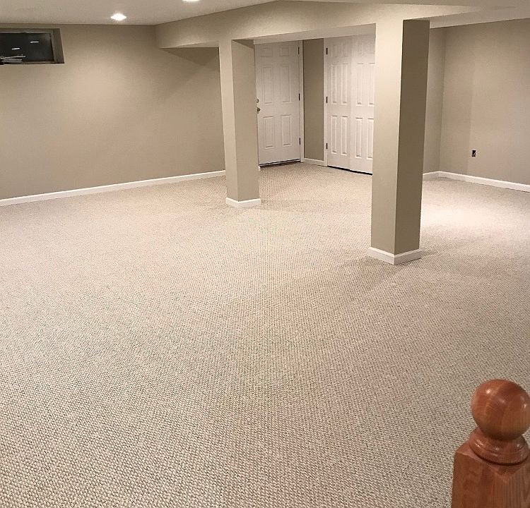 Spacious Basement Rec Room