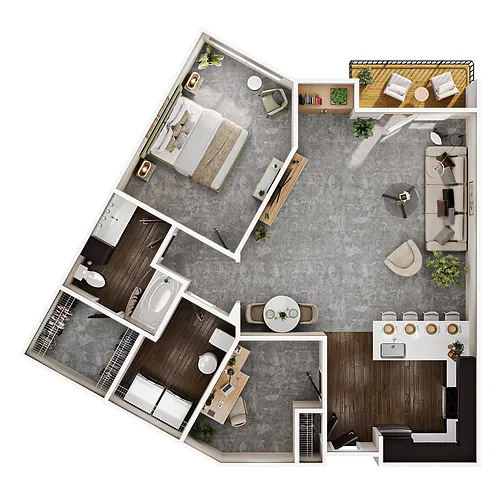 Floor plan Dorsey