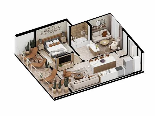 Floor plan B3