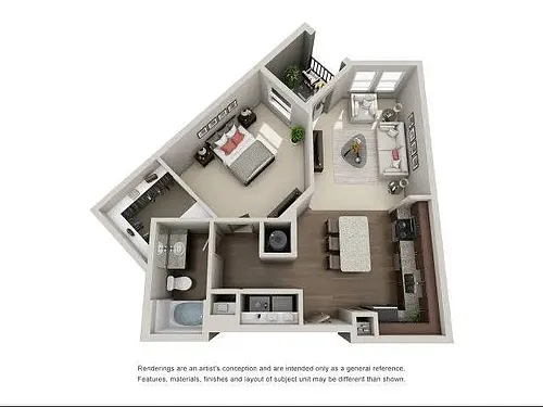 Floor plan A101
