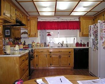 Large open kitchen