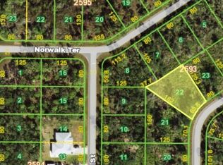 1561 Frisco Ter LOT 22, Pt Charlotte, FL 33953