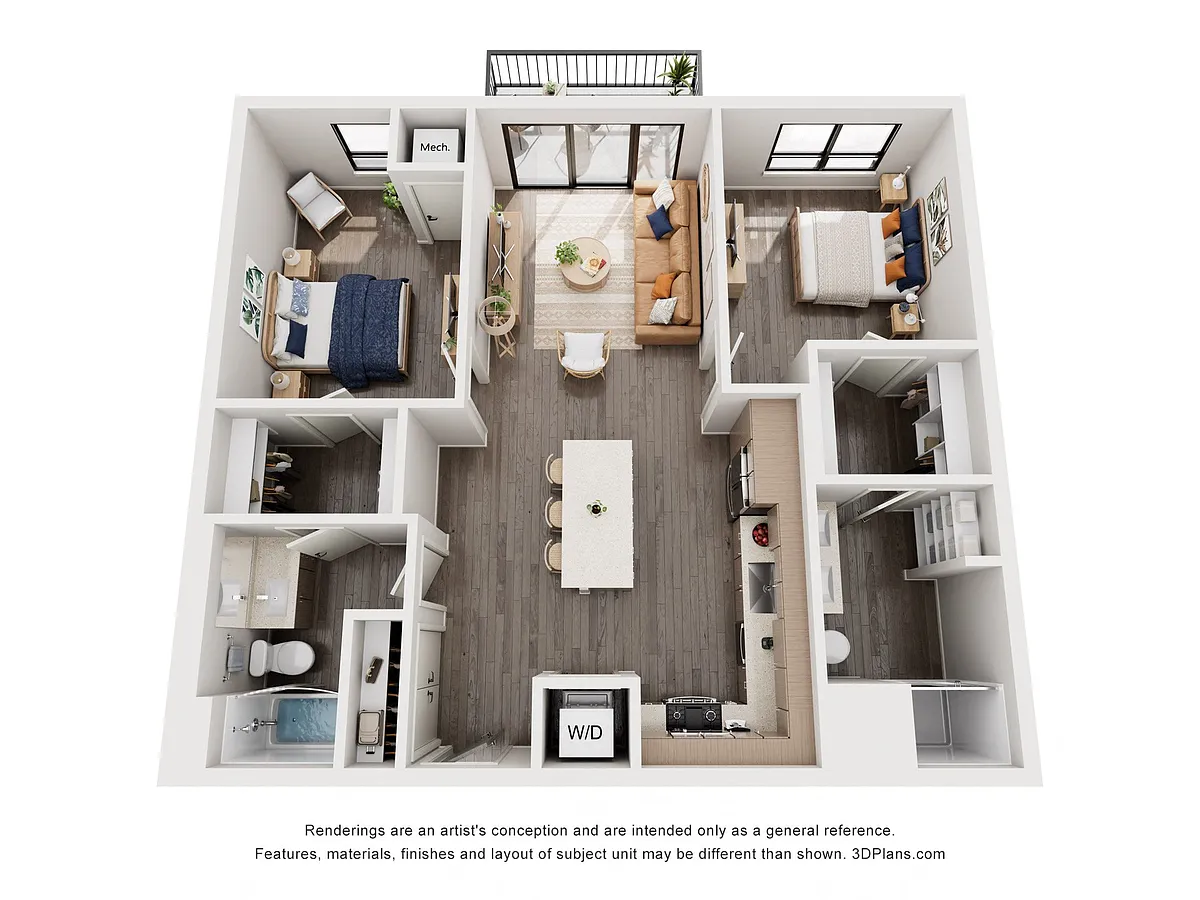 Floor plan Hawthorn