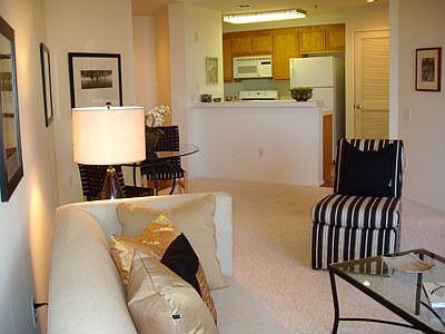 Conveniently located kitchen opens to living/dining areas