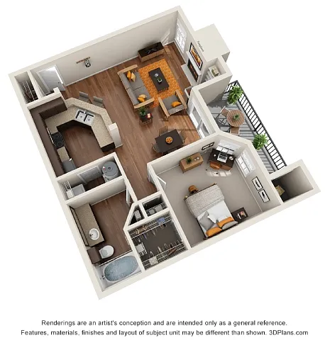 Floor plan A2 - Margaux