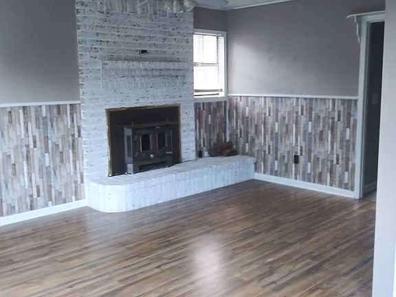 Fireplace upstairs