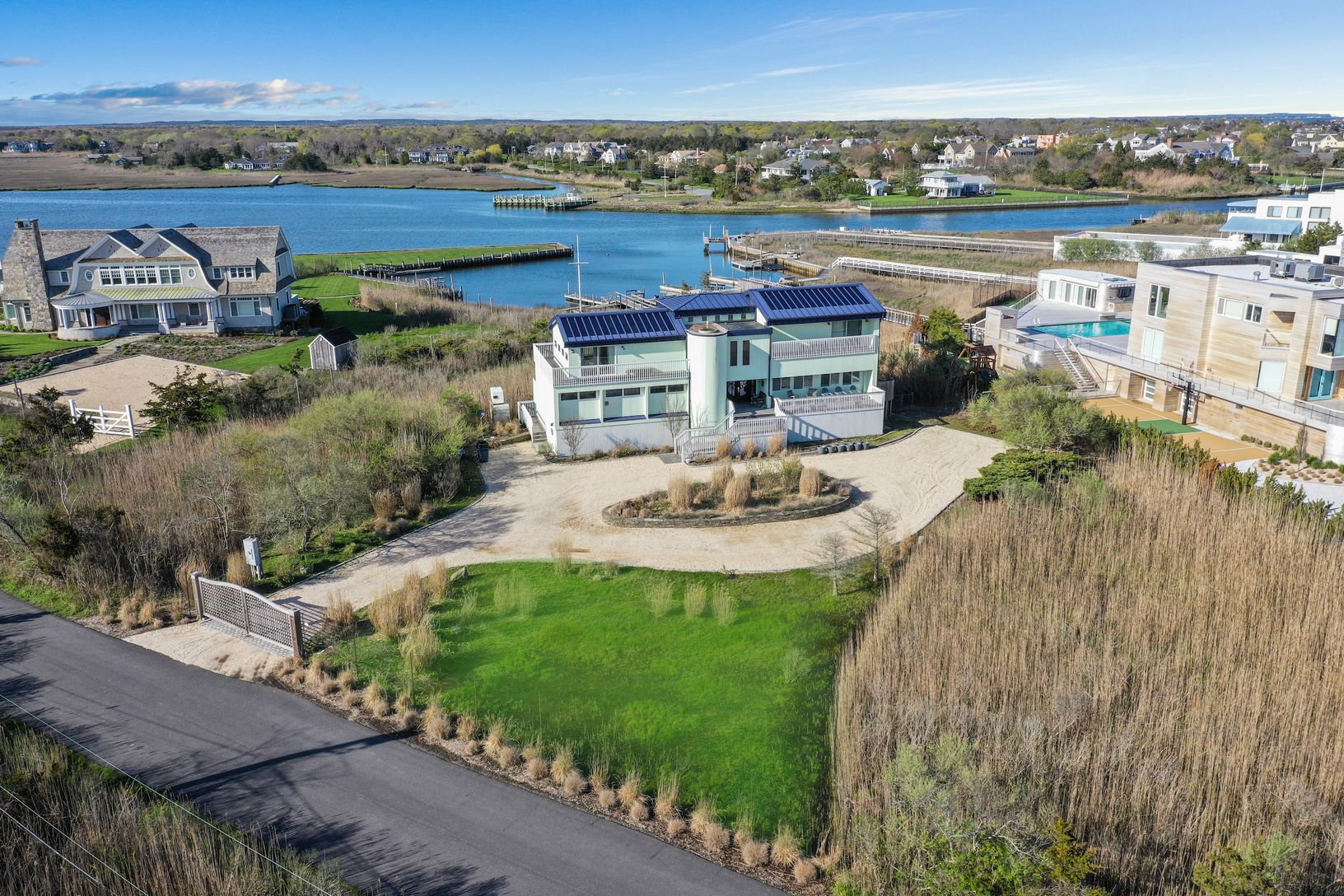  Aerial of Front of Home
