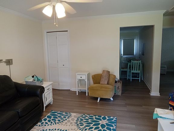 View from front door into kitchen