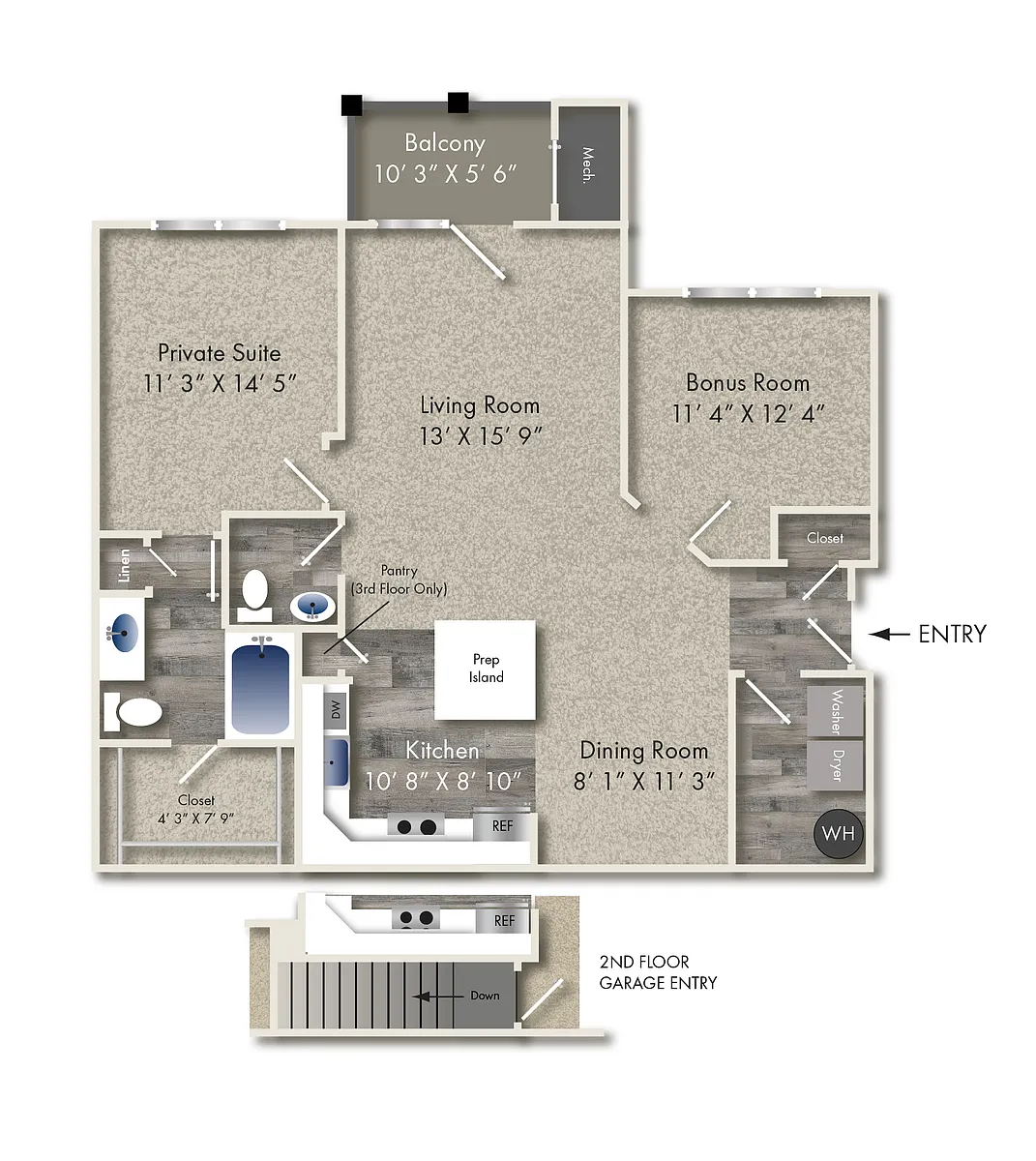 Floor plan The Fairview