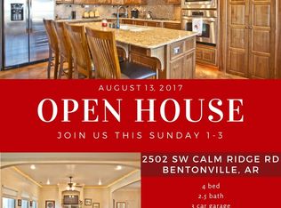 2502 SW Calm Ridge Rd, Bentonville, AR 72713
