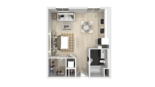 Floor plan S3: Studio