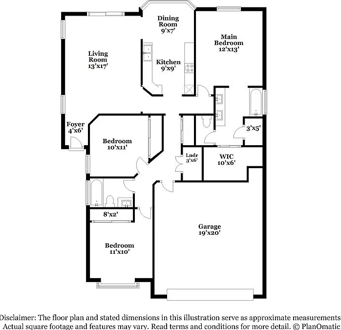 3 bed, 2.0 bath, 1233 sqft, $2,220 — Photo 2