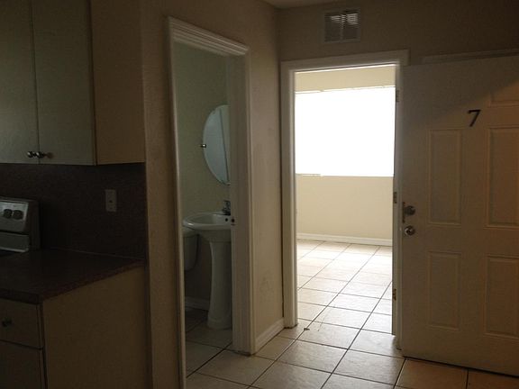 Hall way side Kitchen View and Bedroom Entrance