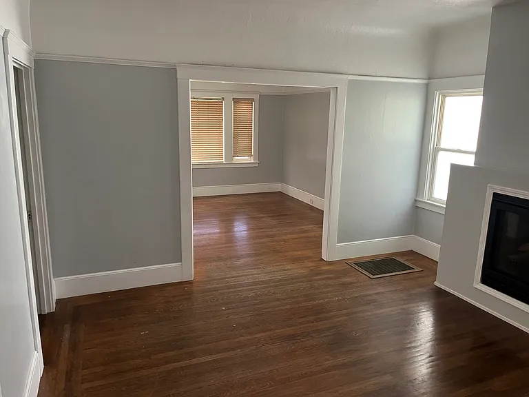 Fresh Neutral Paint, with Original Solid wood flooring