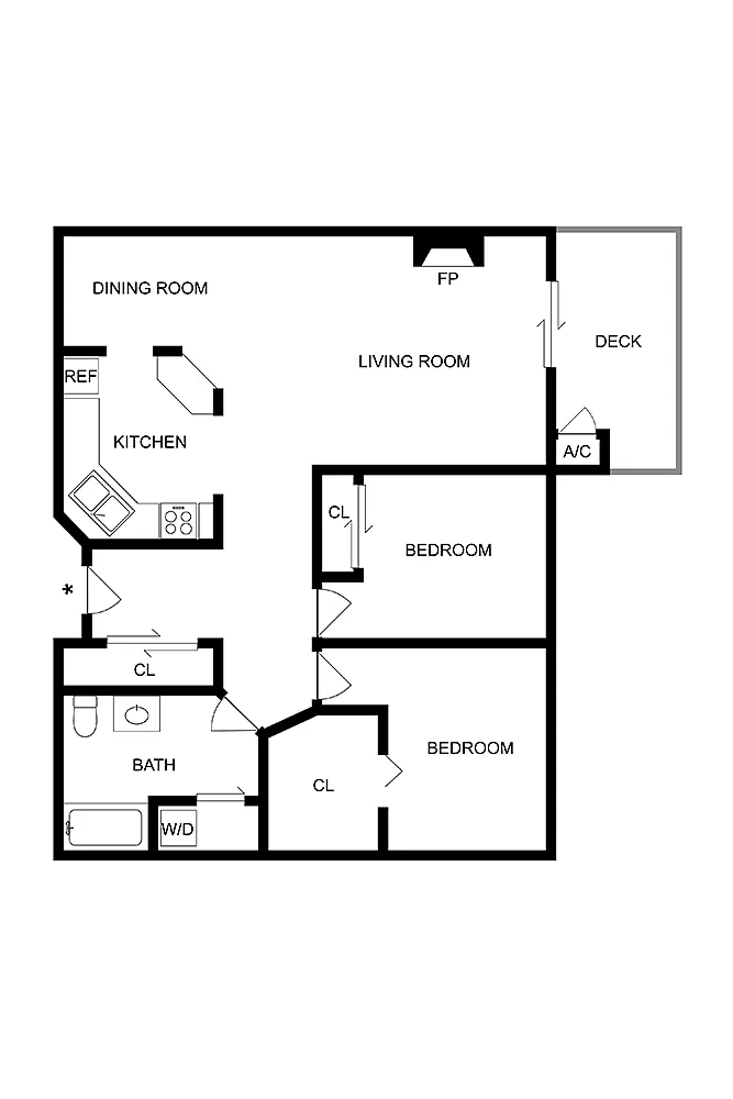 Floor plan Woodgate (B1gi)