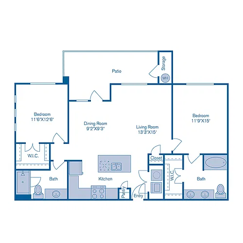 Floor plan B3S