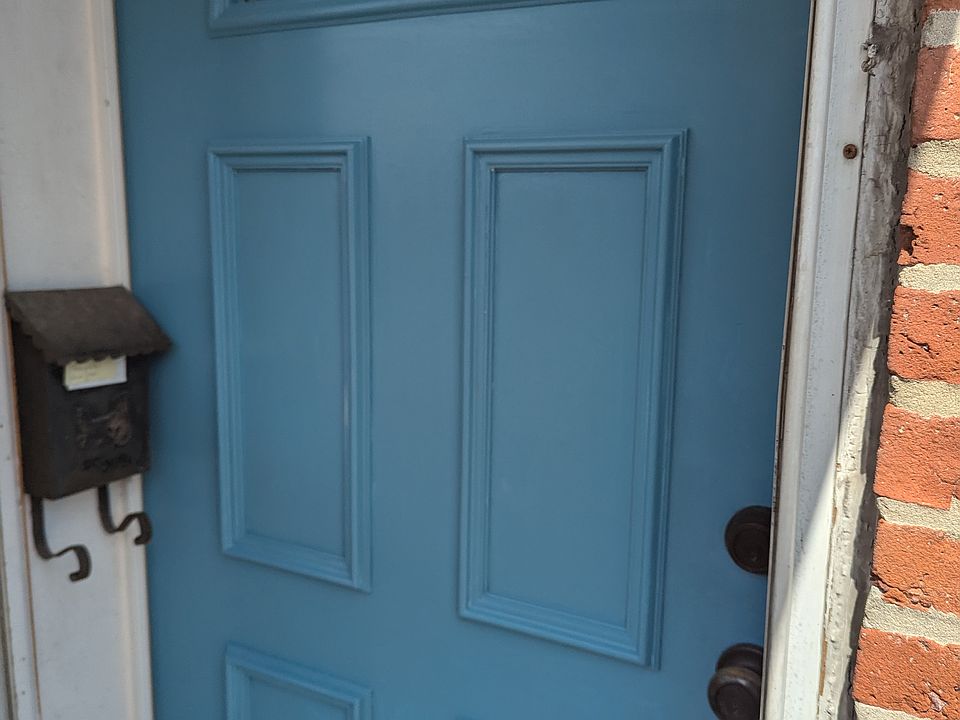 1st floor front door to the 2nd floor