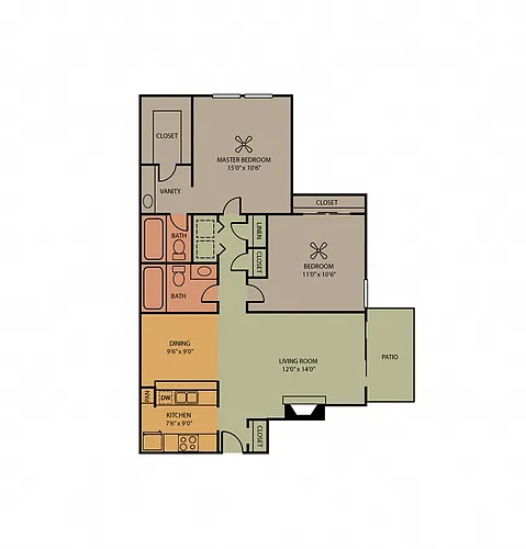 Floor plan Swaney