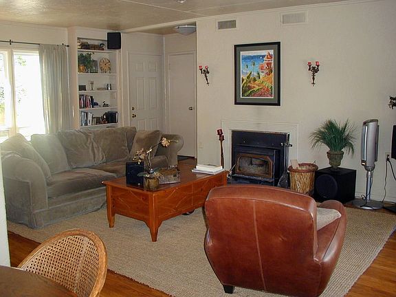 Living Room with Fireplace