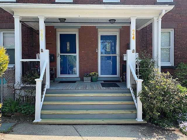 22-24 Clinton front doors
