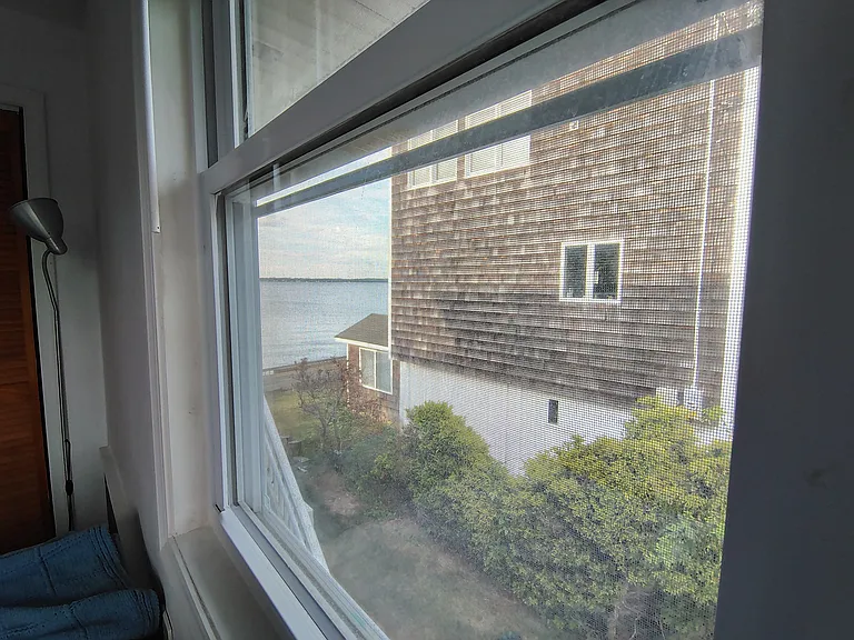 Water view from each bedroom.