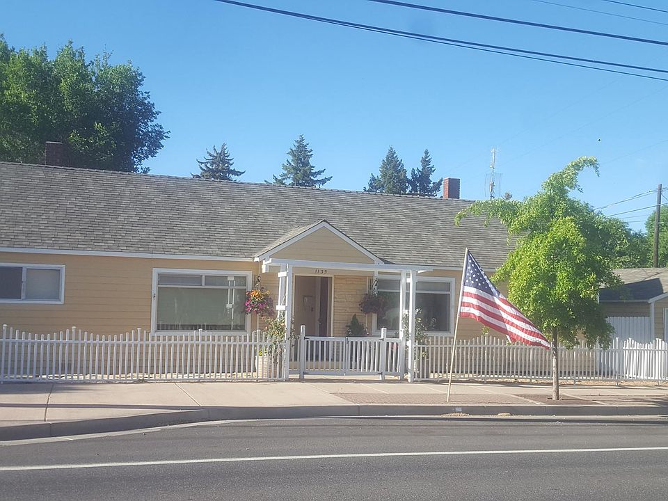 Front view of Duplex. Unit 1 is on the Right