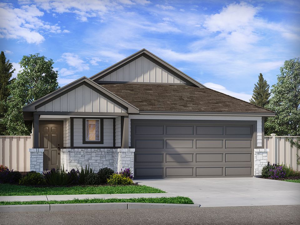 The Cascade 330 Floorplan H Elevation Rendering
