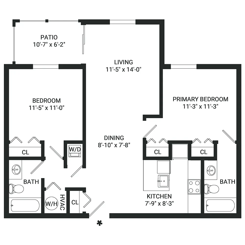 Floor plan Symmetry