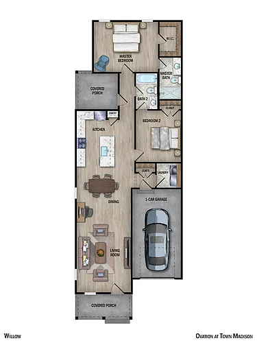 Floor plan Willow