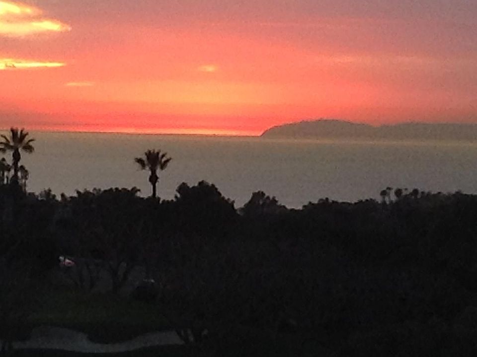 Sunset Catalina Panoramic Ocean View