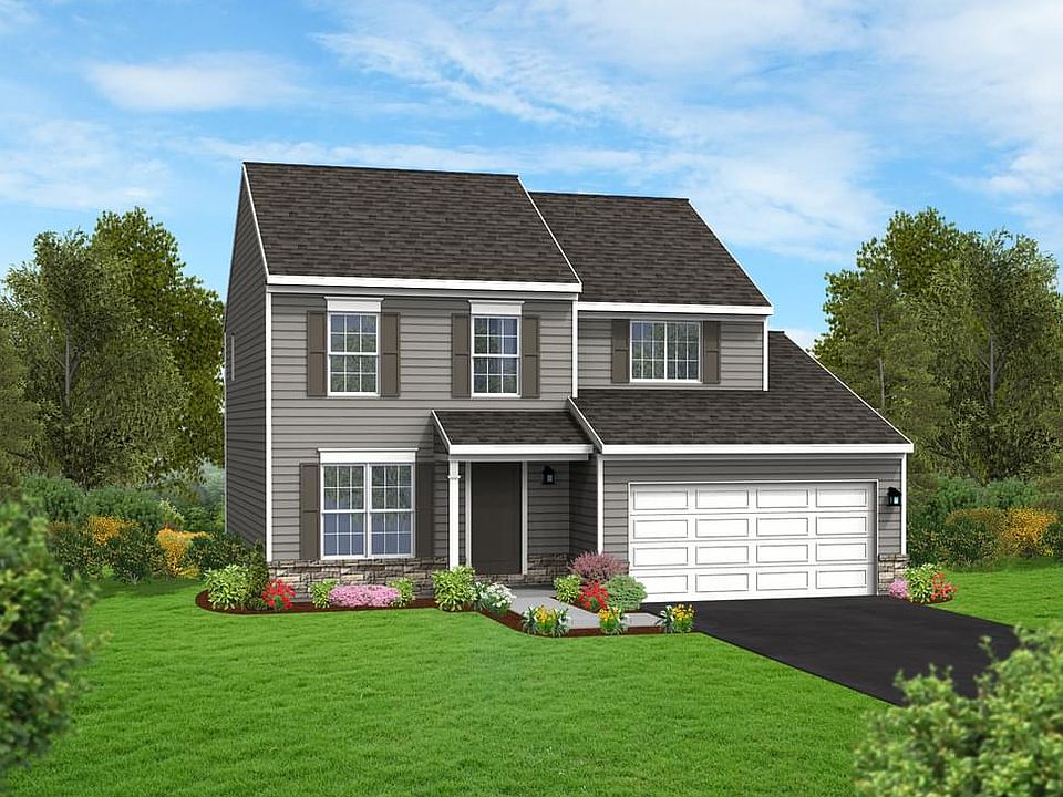 Elevation A - w optional stone