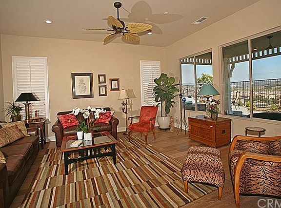 Energy efficient LED lights, one of several upgrades, have been added to this home.