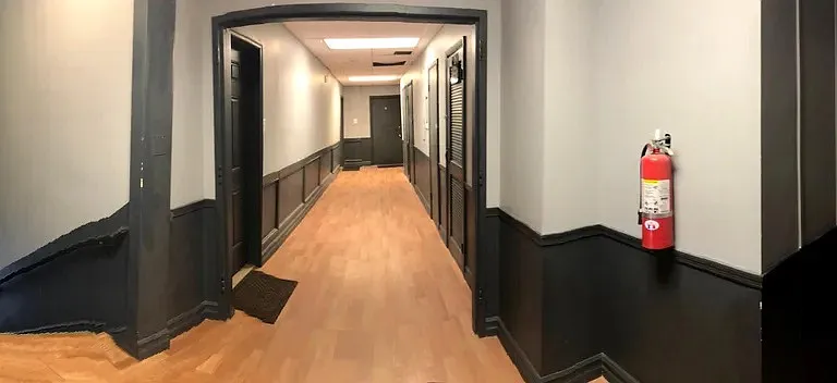 Main Hallway to each Apartment.