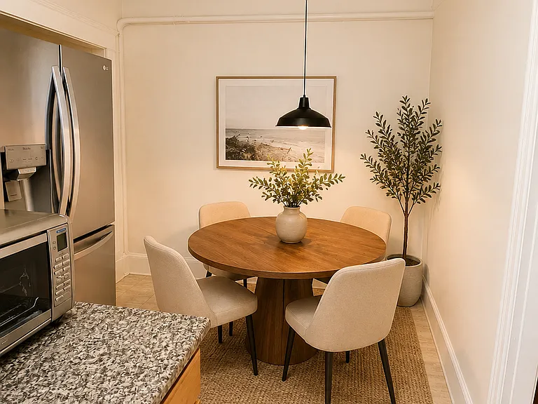 Dining room (virtually staged)