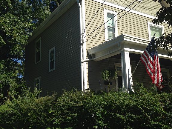Freshly painted exterior