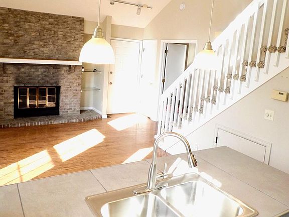 Kitchen into family/living area