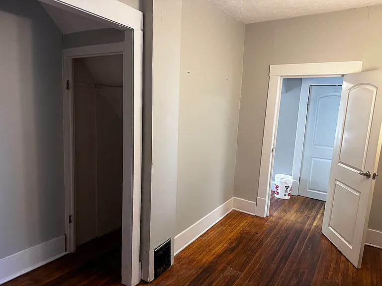 lower bedroom and closet