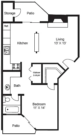 Floor plan A1