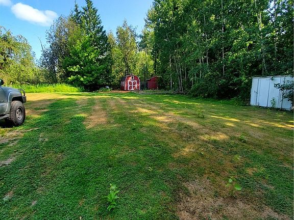 Big level backyard area