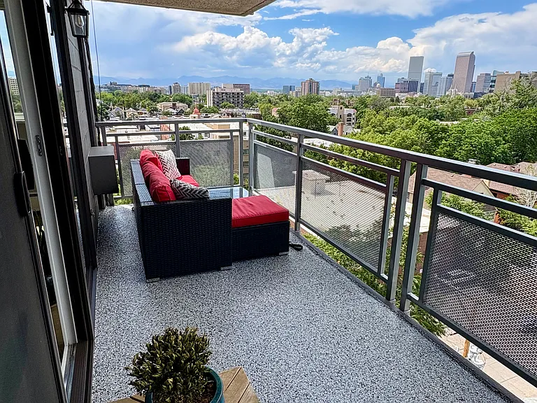 Living room balcony