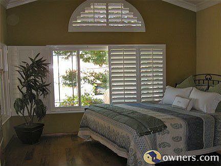Master Bedroom with Hardwood Floors