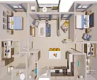 Magnolia | 2 bed / 2 bath With Den Magnolia | 2 bed / 2 bath With Den